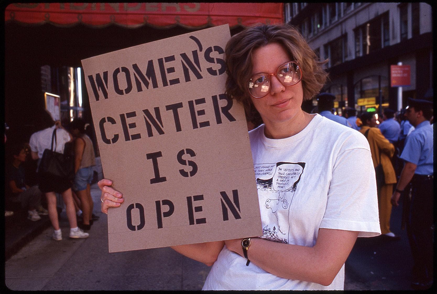 Women’s clinic defenders, Philadelphia, July, 1993.